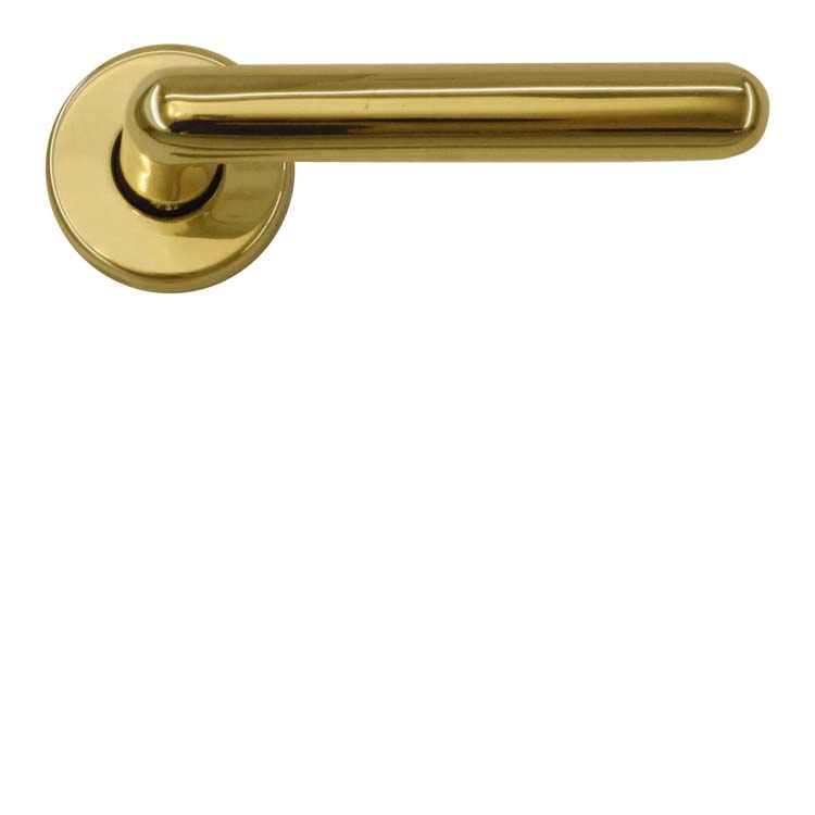 Poignée de porte pro vicenza cuivre sans rosace
