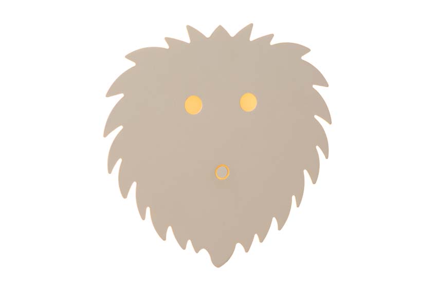 Wandlamp kinderkamer - beige - dimbaar - LED 1x7W - 2600K/2700K