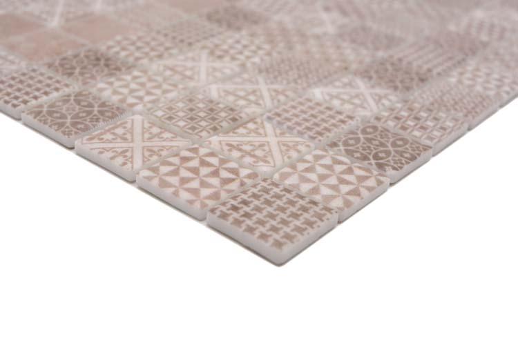 Mozaïek Eco Mix Patchwork beige mat 31,5x31,5cm