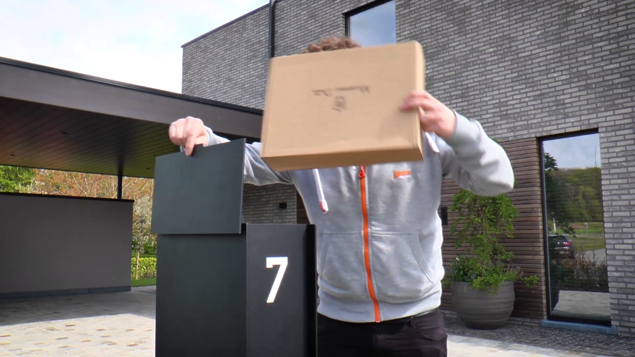 Boîte à colis eSafe Fenix Top anthracite medium Boîte à colis eSafe Fenix Top anthracite medium