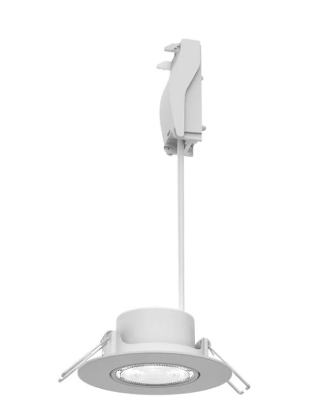 Spot encastrable - blanc - Ø9cm - LED - 1x5W - 2700K - IP20