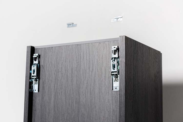 Kolomkast Dotan donkere eik hangend 185x40x32cm