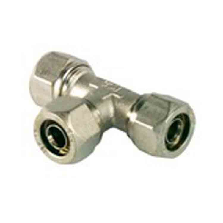 T-stuk Pex-Alu diameter 20/2x20/2x20/2