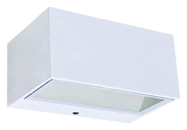 Muurlamp wit LED lamp 11W 550 lumen inclusief