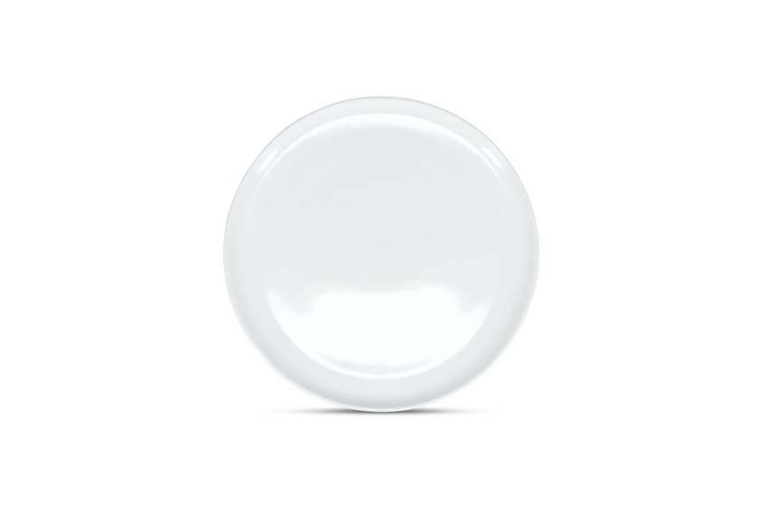 Assiette plate Alura porcelaine blanc Ø26x1,7cm