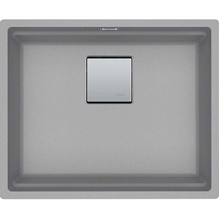 Franke onderbouwspoelbak Kubus 2.0 520x420mm steengrijs