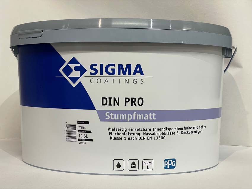 Sigma Din Pro blanc mat 12,5L