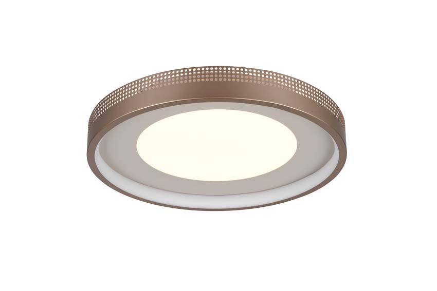 Plafonnier - Brun café - Ø40cm - Dimmable - LED - 1x36W - 3000K