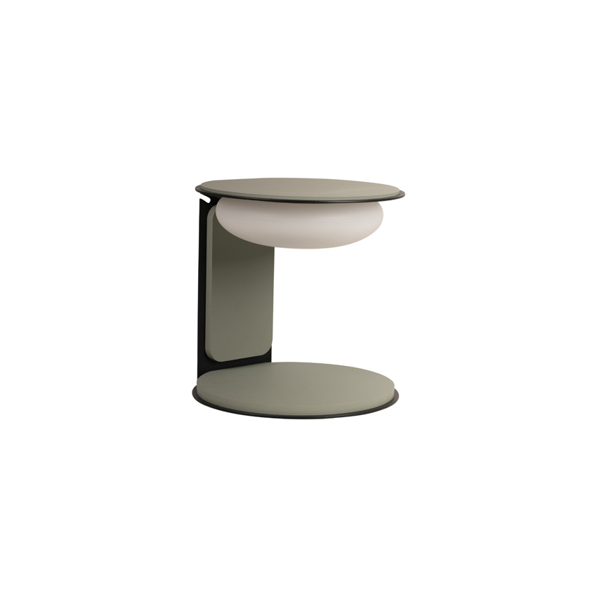 Tafellamp - Ø20cm - LED Dimbaar - 1x9W 3000K - Groen