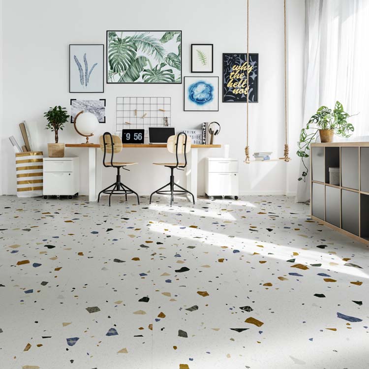 Vloer- en wandtegel Bellini terrazzo 60x60cm
