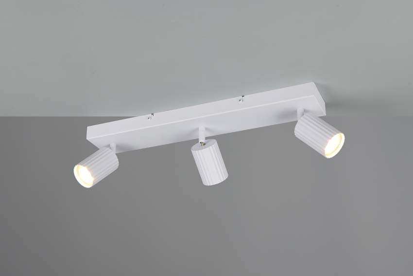 Opbouwspot - Wit - 50x9x14,5cm - Dimbaar - GU10 - 3x10W