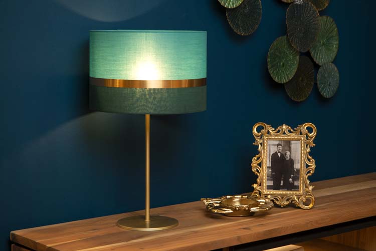 Lucide EXTRAVAGANZA TUSSE - Lampe de table - Ø 30 cm - 1xE27 - Vert