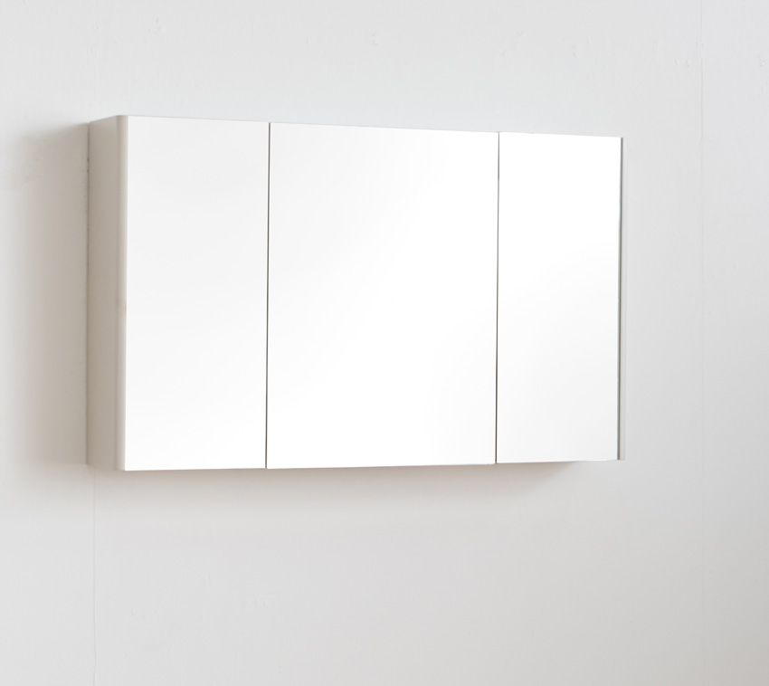 Armoire de toilette Billie rectangulaire beige 100x60cm