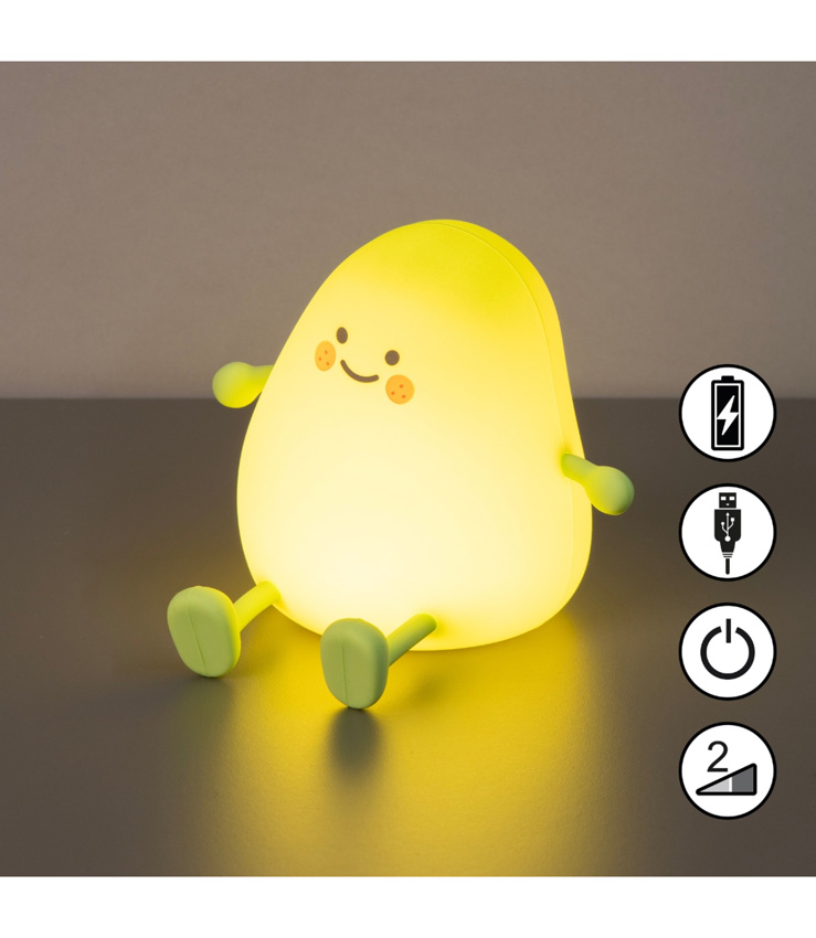 Tafellamp Mango - groen - 12,2x12,2x11,6cm - dimbaar - LED - 1x0,4W - 3000K
