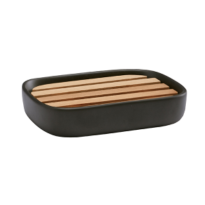 Porte-savon Aquanova Oscar noir Porte-savon Aquanova Oscar noir