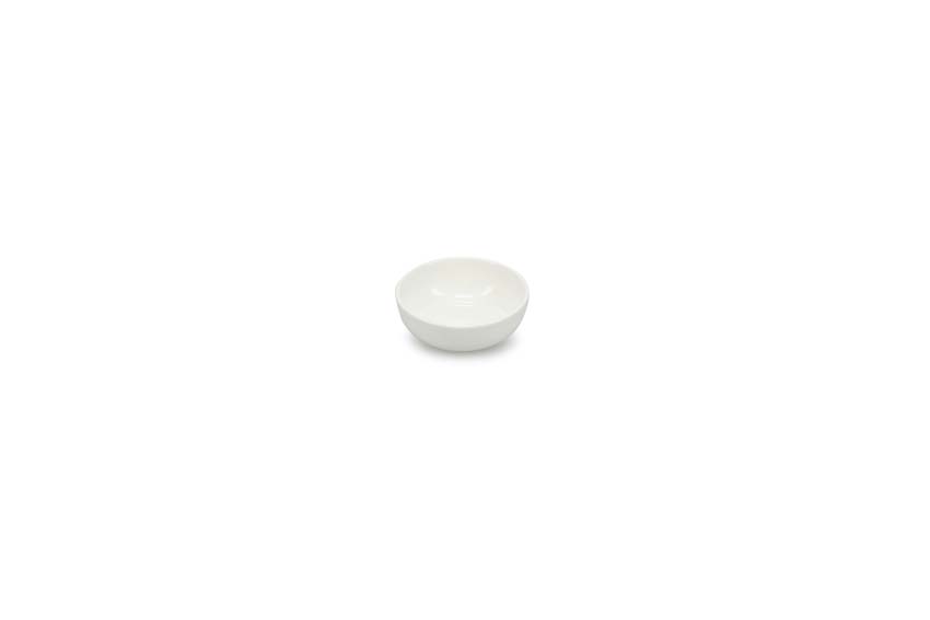 Kom Alura porselein wit Ø9x3cm
