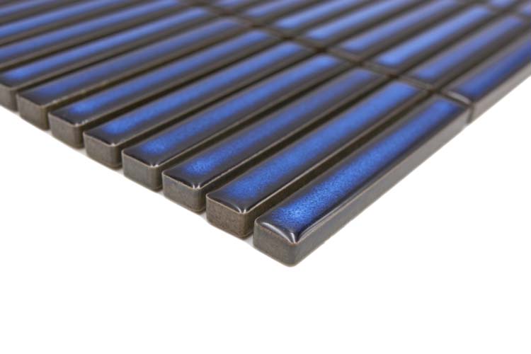 Mozaïek Finger kobaltblauw glanzend 28,2x30,8cm