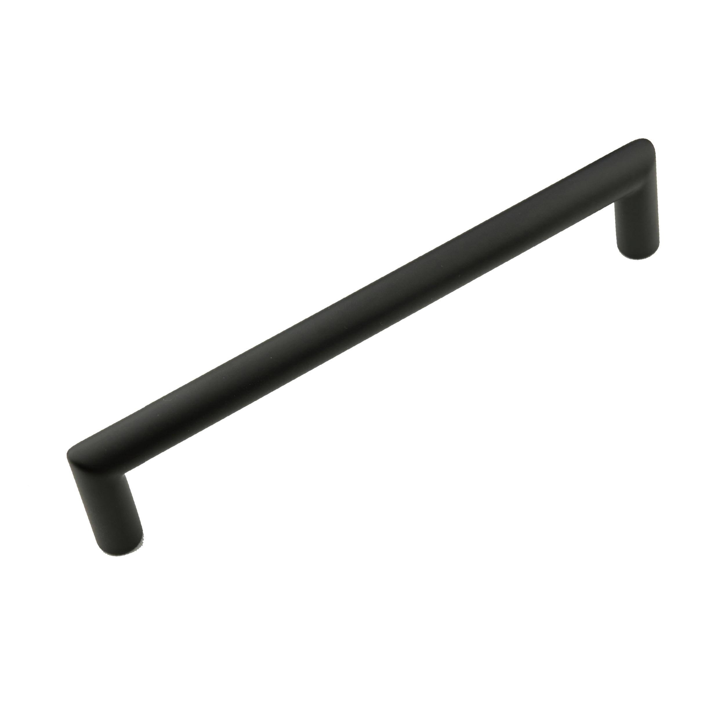 Tirant de meuble pro noto rond angles droits 12/128 noir