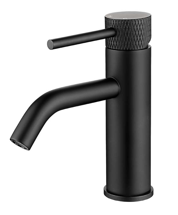 Robinet de lavabo Kendall  noir mat
