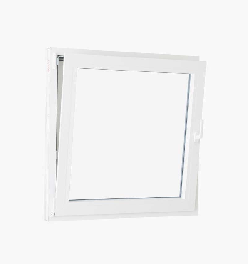 1-VAN Châssis oscillo-battant pvc Elegant blanc/bl B1000xH1000 mm G