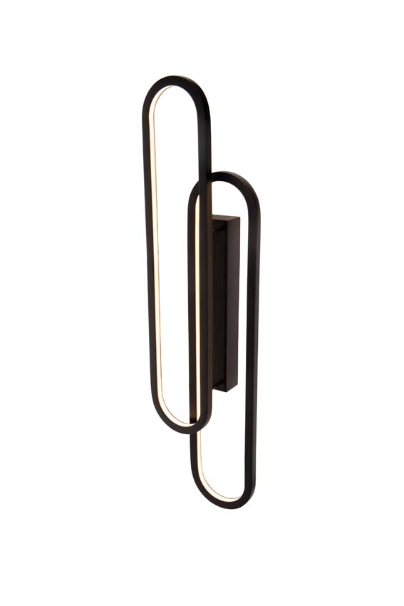 Lucide THELMA - Applique murale - LED Dim. - 1x35W 2700K - Noir