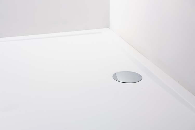 Receveur de douche Horst acrylique blanc mat 140x90cm