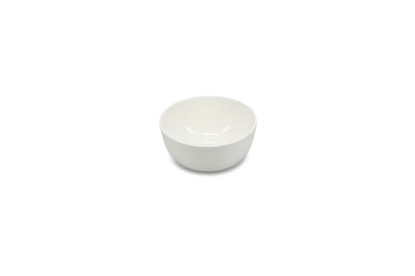Kom Alura porselein wit Ø14x6,5cm