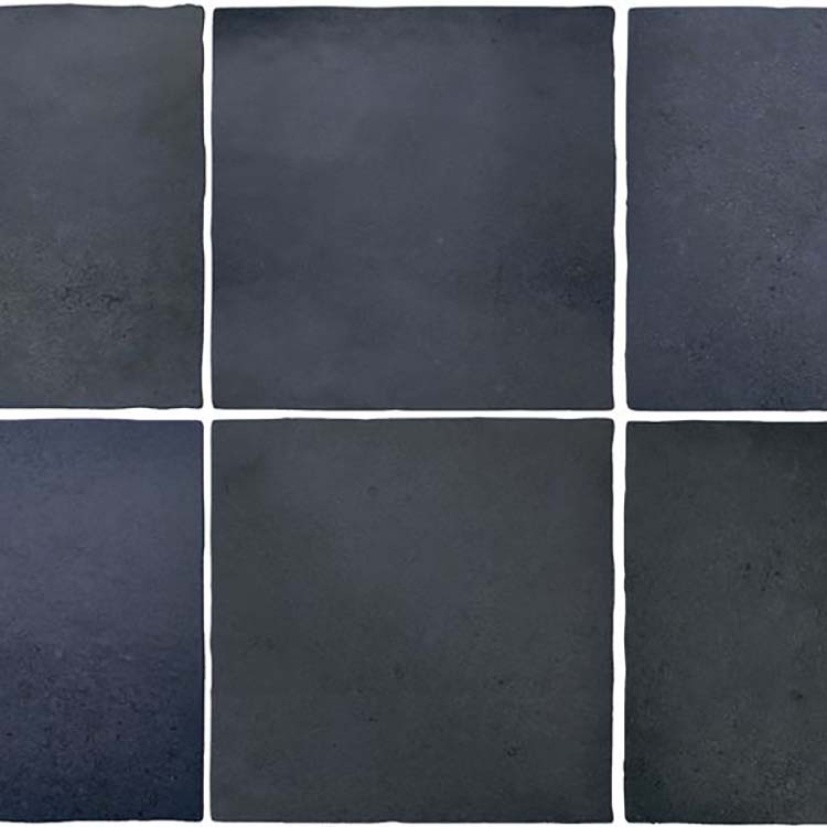 Carrelage mural Trevi mat bleu foncé 13,2x13,2cm