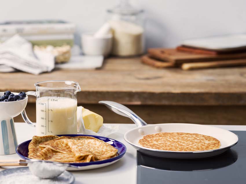 Pannenkoekenpan Dagelijkse Kost Proline PFAS-vrij zilver Ø24cm