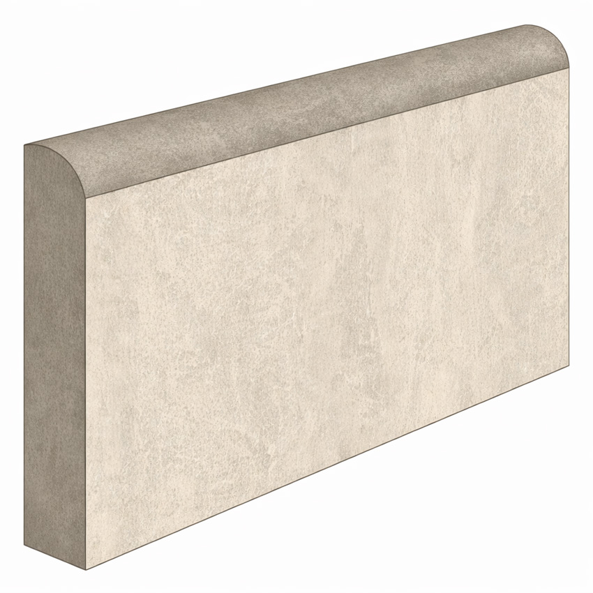 Plint Pilar White 7x120cm