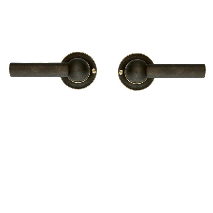 Poignée de porte pro pienza nouveau L+L cuivre sans rosace