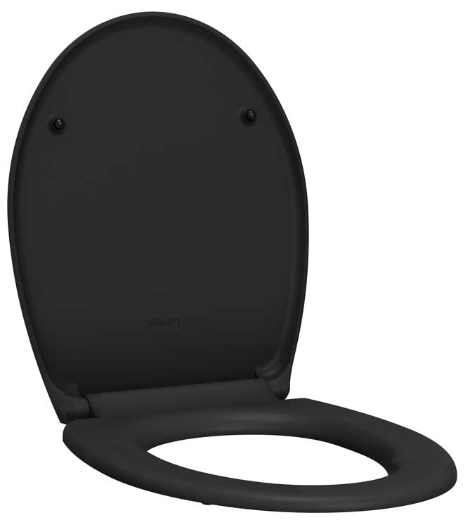 Wc-bril Allibert Dolceo mat zwart soft-close Wc-bril Allibert Dolceo mat zwart soft-close