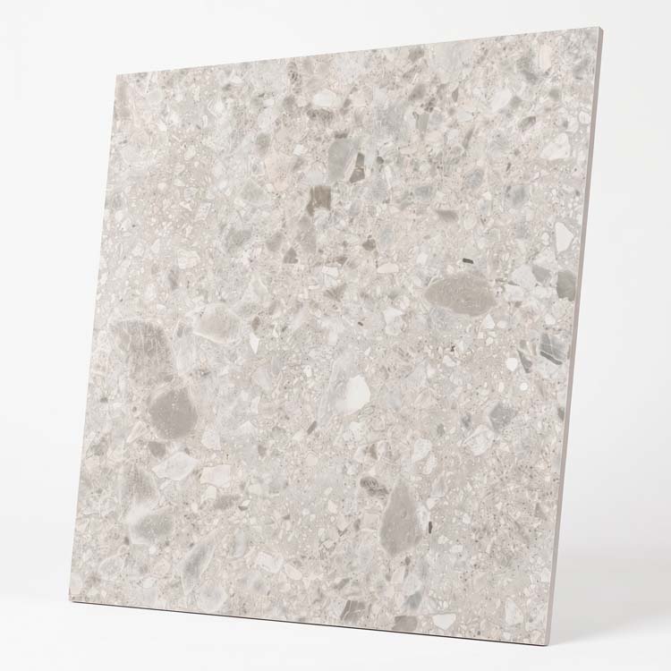 Carrelage de sol et mural Lusso ceppo gris clair 60x60cm