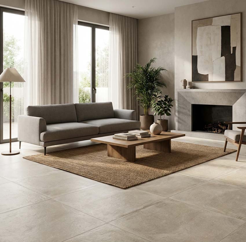 Terrastegel Todra zand 60x60x2cm