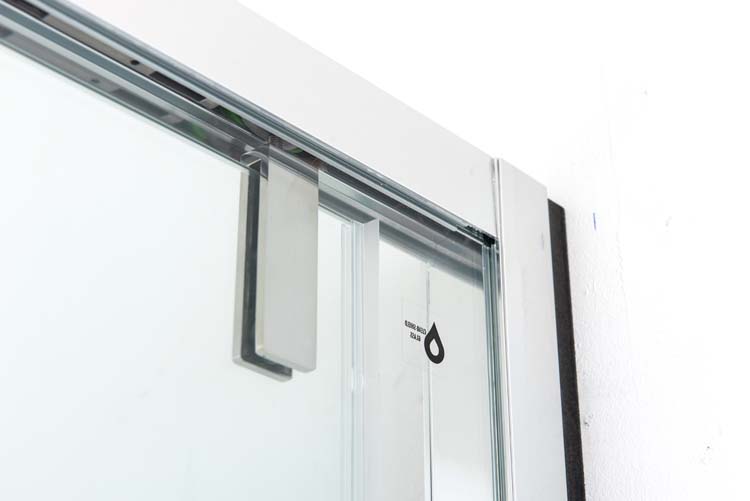 Doucheschuifdeur Ulrich chroom 116-120x200cm