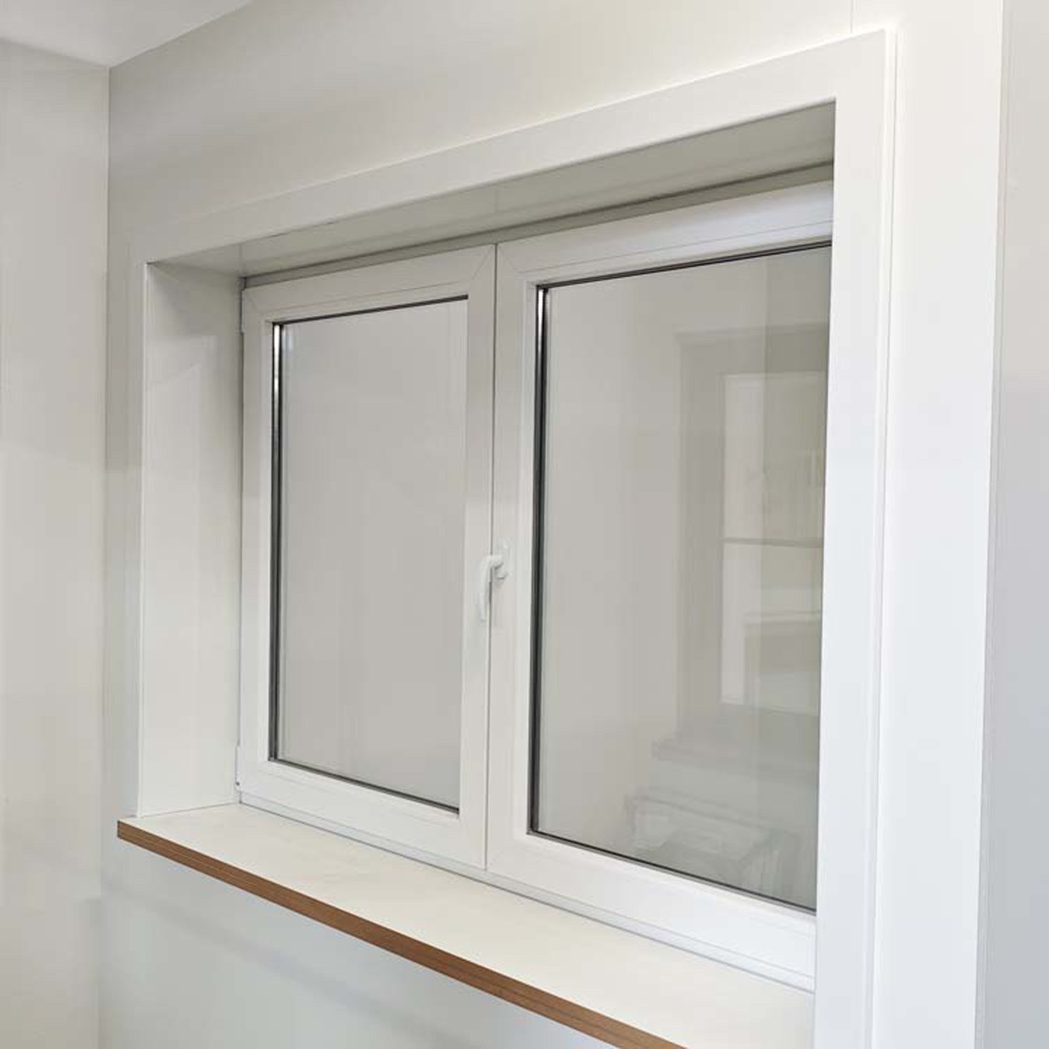 Binnenkast bekledingsprofiel PVC wit 18cmx6m