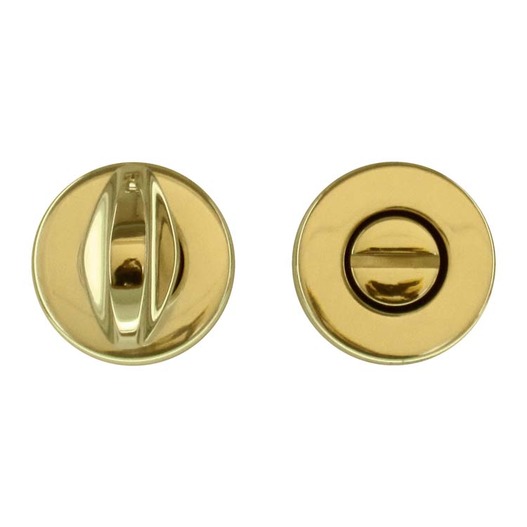 WC garnituur pro rond klik rozet 45mm koper