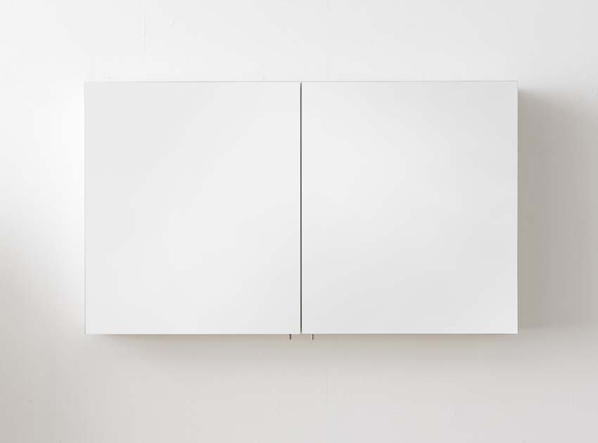 Armoire de toilette Tibo/Tony blanc mat 120x70cm