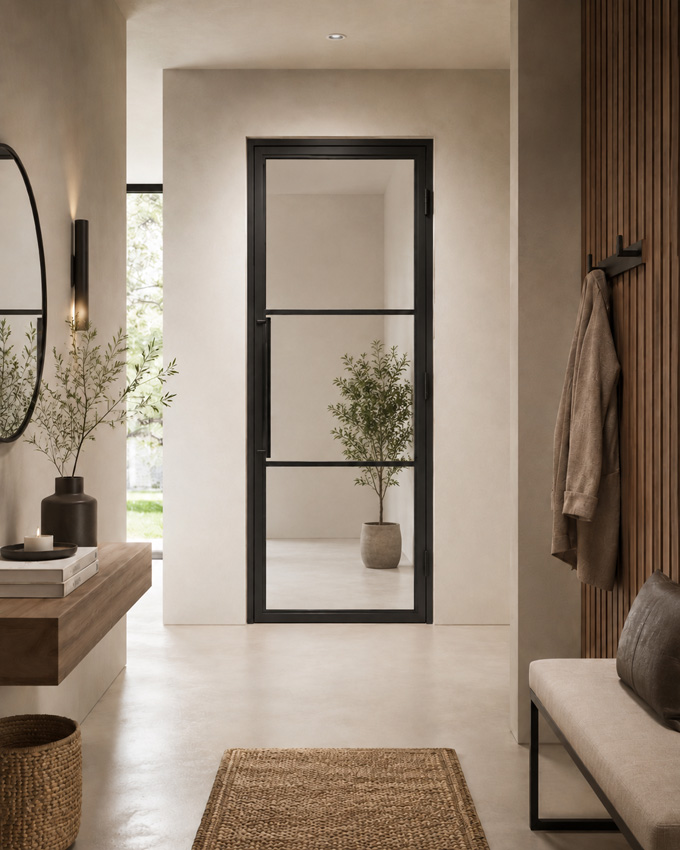 Porte intérieure Fer forgé 3W Tara 880 x 2040 mm Gauche