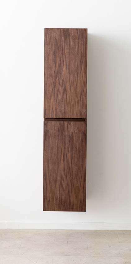 Kolomkast Falco walnoot hangend 170x40x35cm