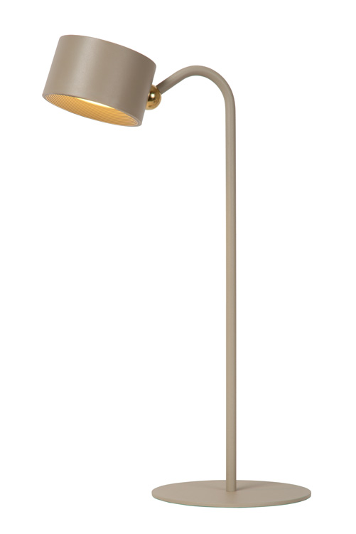 Bureaulamp - taupe - dimbaar - LED - 3,5W - 2700K/5700K