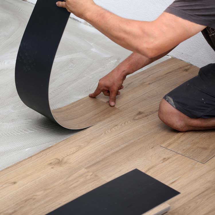 LVT vloer plaatsen
