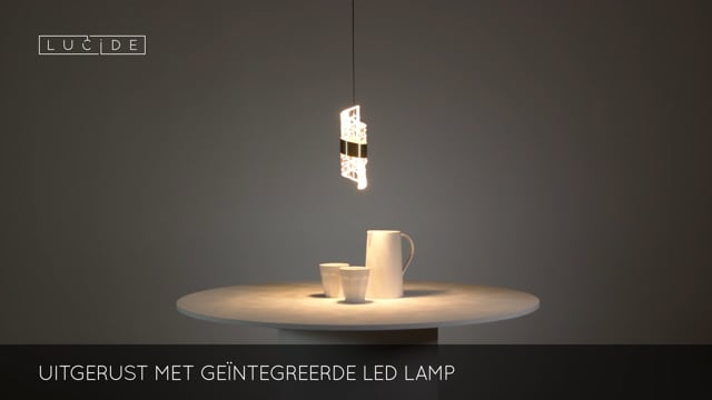 KLIGANDE - Suspension - Ø 13 cm - LED - 1x9W 2700K - Or Mat / Laiton KLIGANDE - Suspension - Ø 13 cm - LED - 1x9W 2700K - Or Mat / Laiton