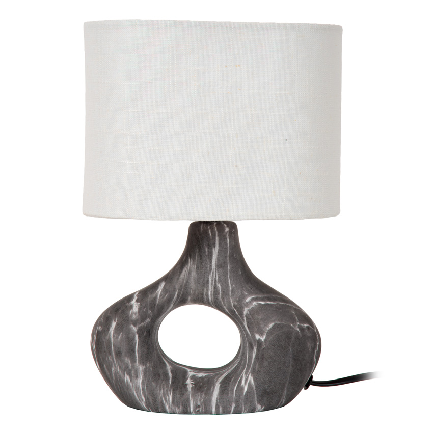 Lucide Essential Tomeo - Tafellamp - 1xE14 - Zwart