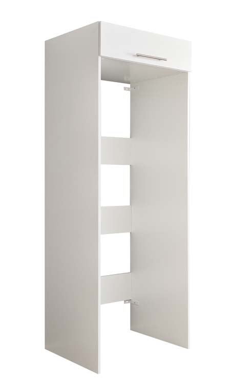 Armoire de machine à laver Decowash - pour 2 appareils-67.5x200x67.5cm