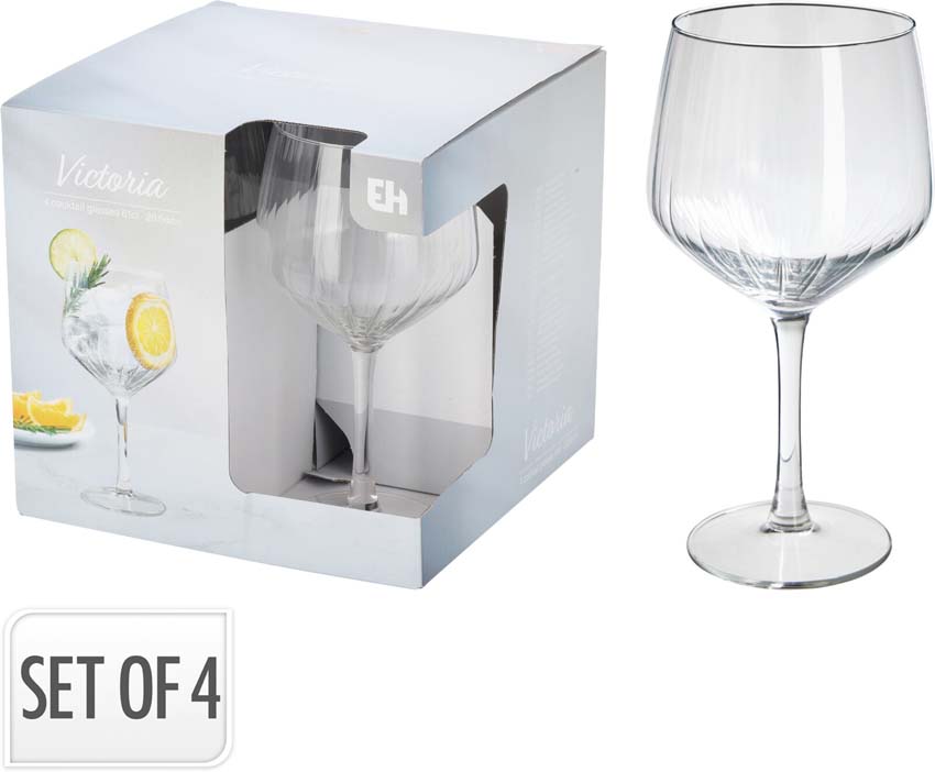 Gin Tonic glas 61cl set van 4