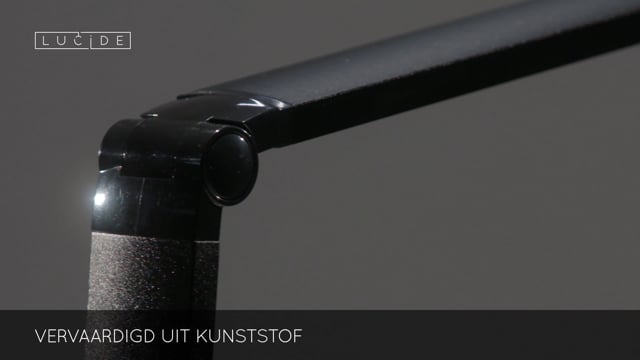 Bureaulamp - LED Dimb. - 1x8W 6000K - Zwart Bureaulamp - LED Dimb. - 1x8W 6000K - Zwart