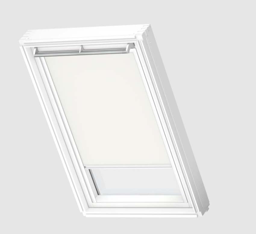 Rolgordijn Velux verduisterend handbediend wit FK06 1025SWL