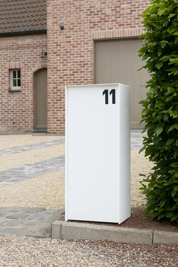 Boîte à colis eSafe Dropbox Small Front blanc
