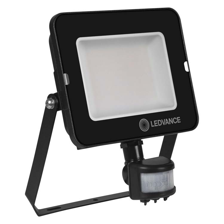 Straler LED Zwart 50W 4500LM + Sensor
